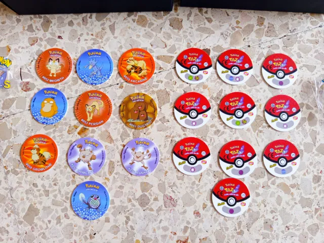 Tazos Pokémon 160 Unidades Nuevos