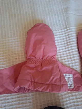 Manoplas Wed'ze niña rosa y negras