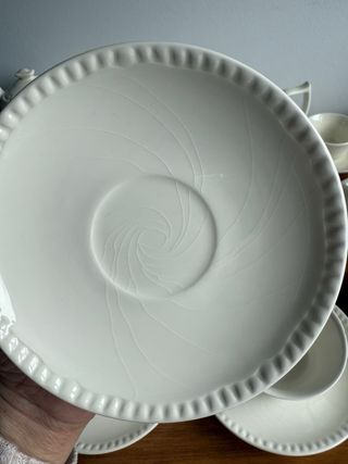 Juego de café San Claudio porcelana