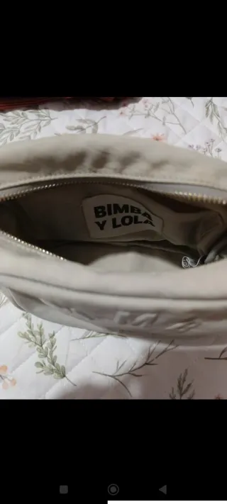 Bolso Bimba y Lola Beige/Gris