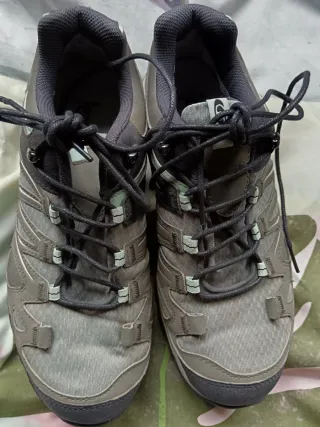 Zapatillas Trekking Salomon Gris/Verde