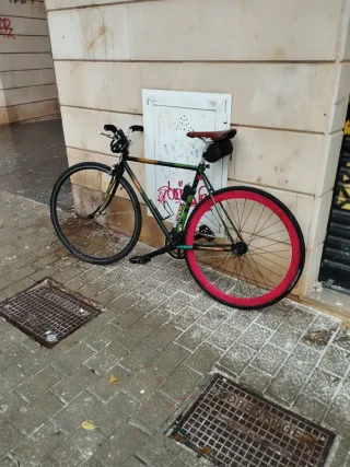 Bicicleta Fixie simple speed