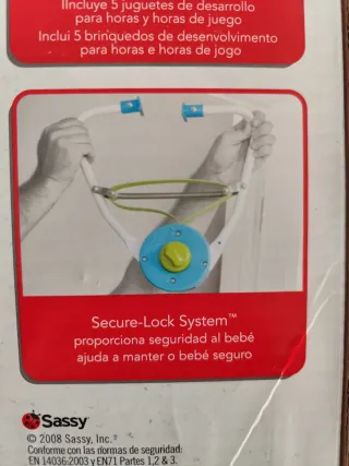 Sillita Sassy saltador para puerta. (NEGOCIABLE)