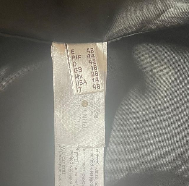 Chaqueta Punto Roma Mujer Talla 46 Negra