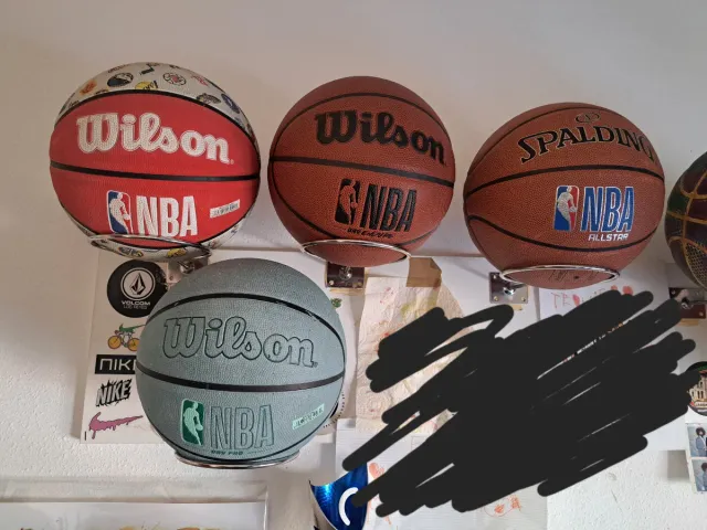 Colección Balones Baloncesto Wilson y Spalding