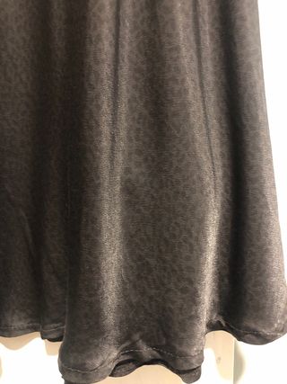 Falda larga satinada TU talla única