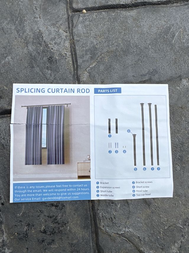 Barra de cortina extensible