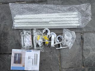 Barra de cortina extensible