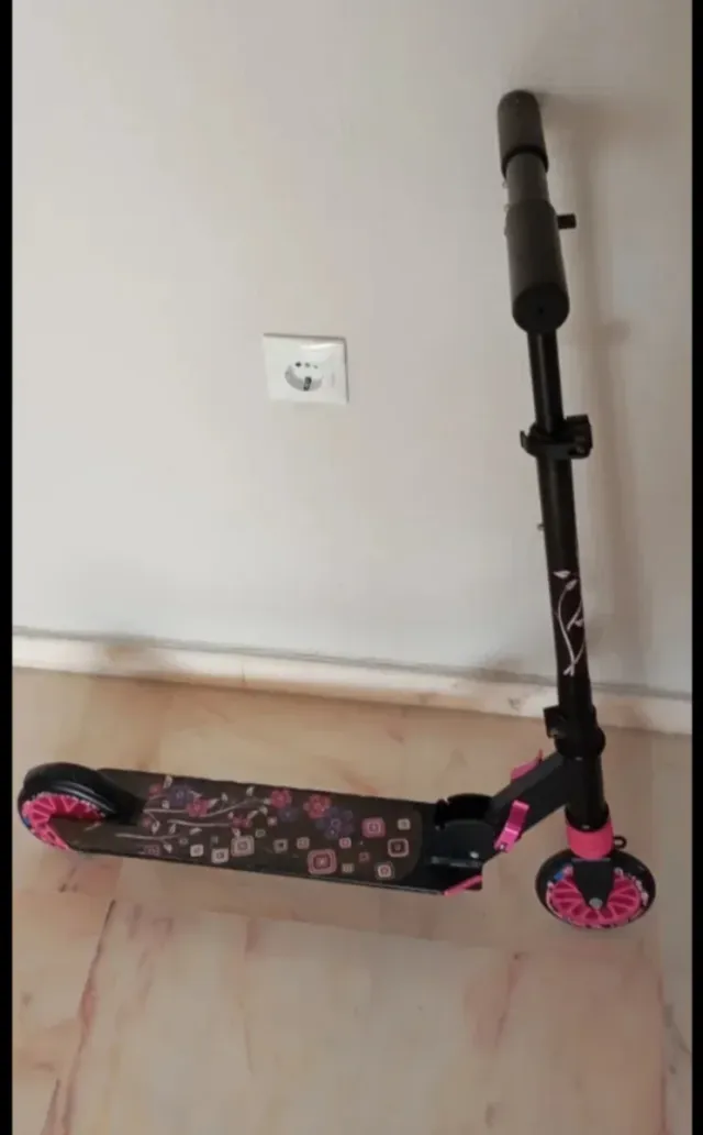 Patín aluminio como nuevo para niños niñas