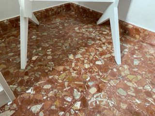 Espejo de pie blanco madera