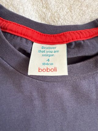 Conjunto Boboli T4 niño camiseta moto