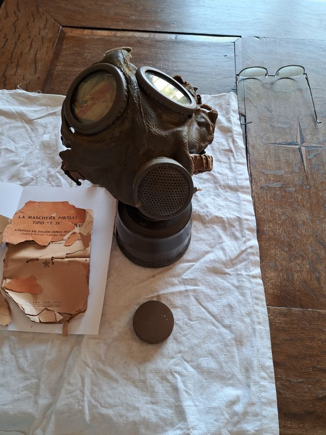Maschera militare Pirelli T.35