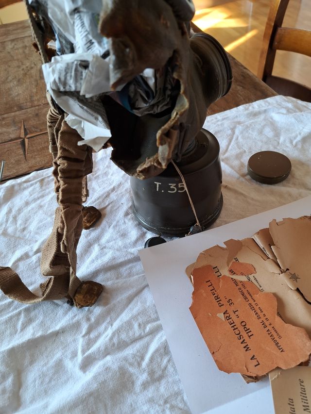 Maschera militare Pirelli T.35