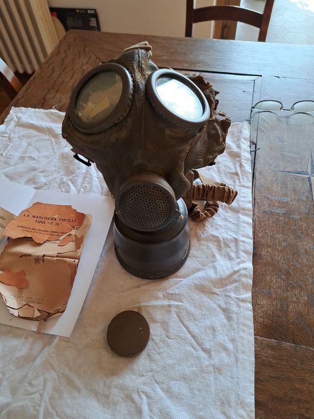 Maschera militare Pirelli T.35