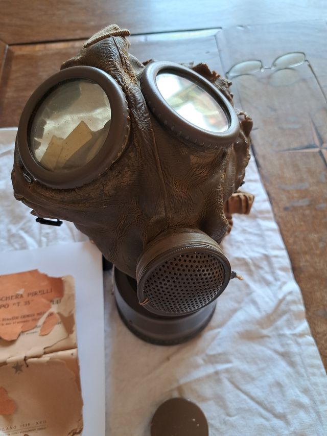 Maschera militare Pirelli T.35