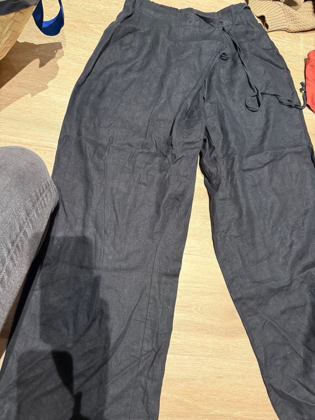 Pantalón Oysho Talla S Negro