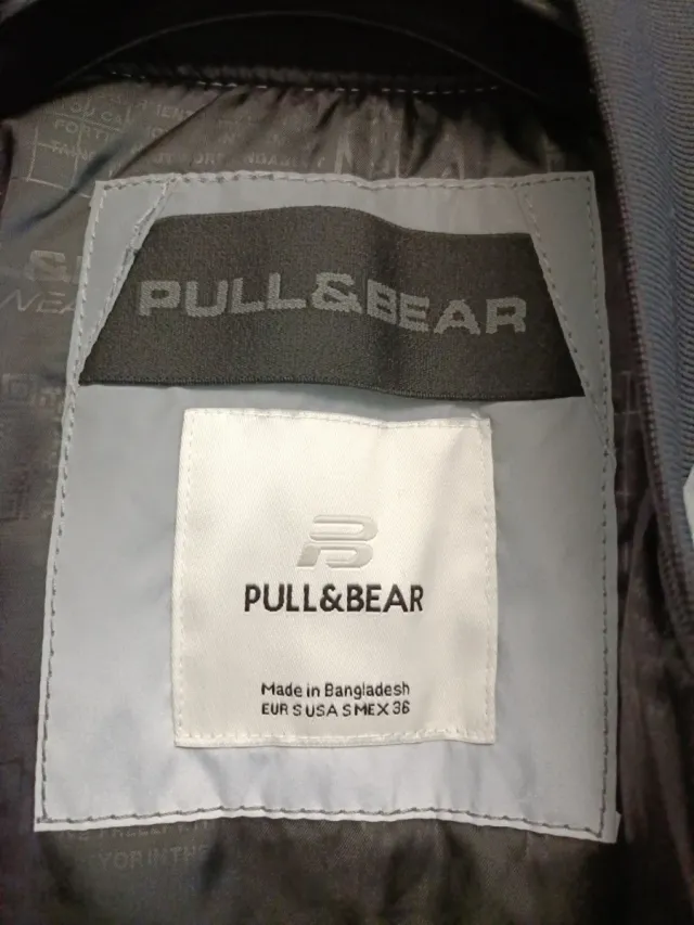 Chaqueta Bomber Gris