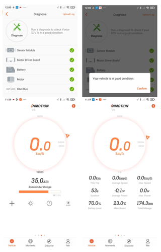 Monociclo Inmotion V8