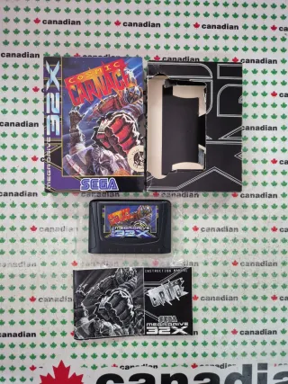 Cosmic Carnage Sega Mega Drive 32X