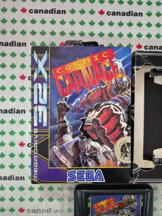 Cosmic Carnage Sega Mega Drive 32X