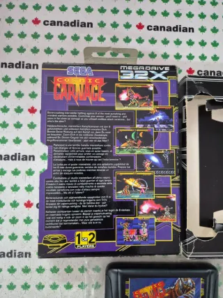 Cosmic Carnage Sega Mega Drive 32X