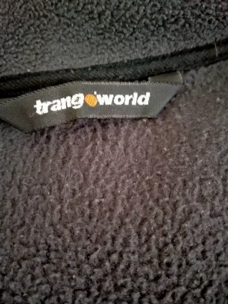 Cazadora montaña gris y roja