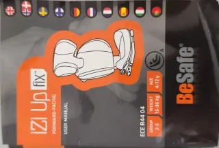 Silla coche BeSafe Grupo 2-3 Isofix