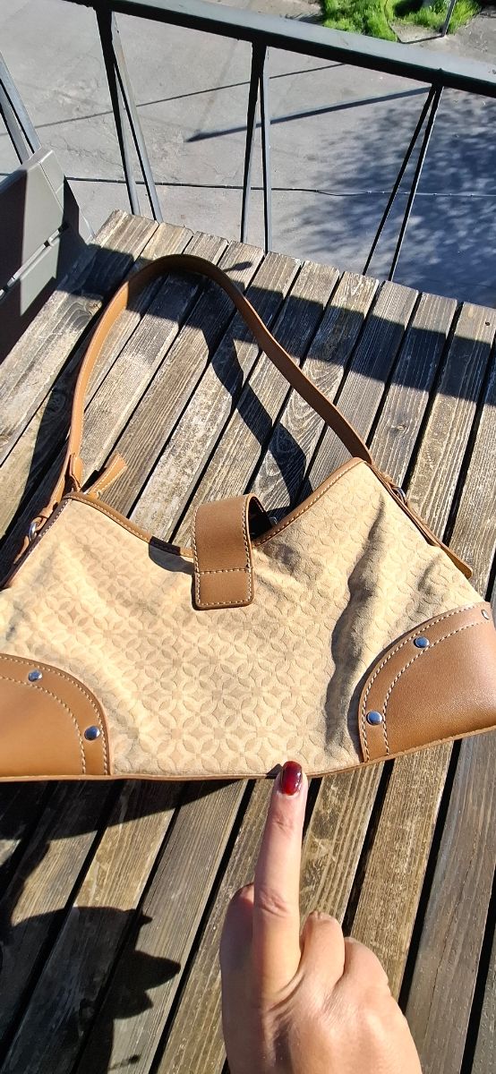 Borsa tracolla patchwork floreale