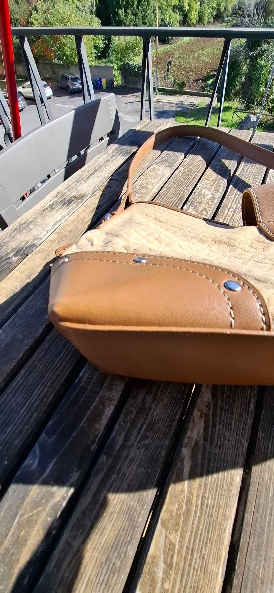 Borsa tracolla patchwork floreale