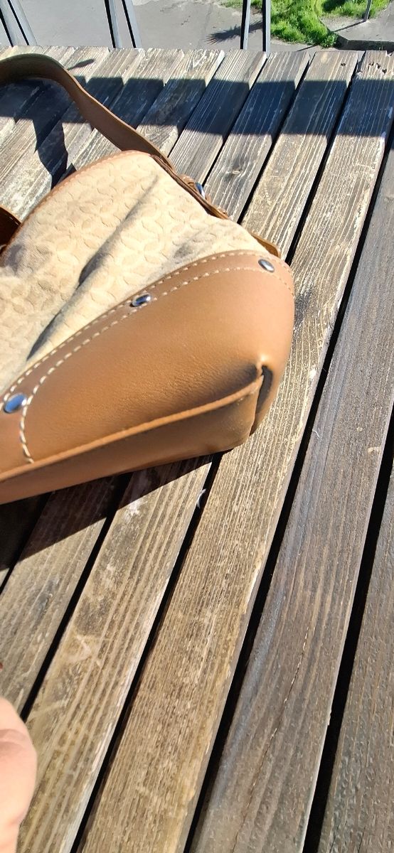 Borsa tracolla patchwork floreale