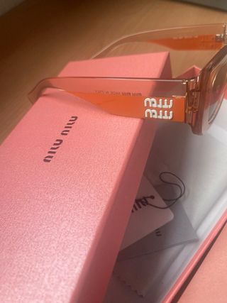 Gafas de sol Miu Miu Peach