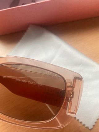 Gafas de sol Miu Miu Peach