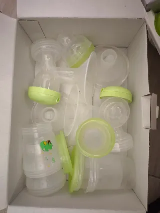 Sacaleches Doble Eléctrico MAM 2en1