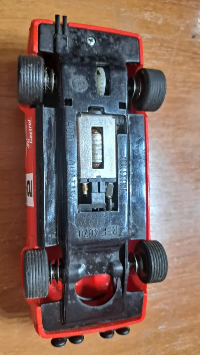 Audi Quattro Rojo Coche scalextric