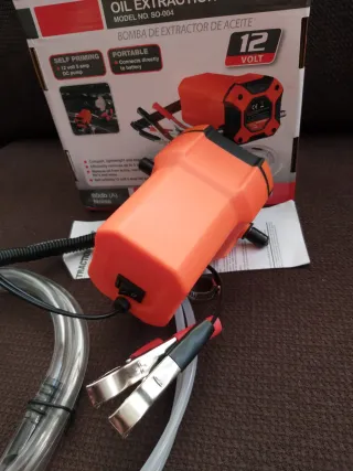 Bomba Extracción Aceite 12V Coche