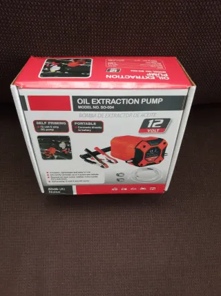 Bomba Extracción Aceite 12V Coche