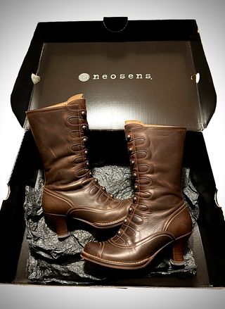 Botas Neosens Piel Marrón Talla 38