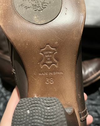 Botas Neosens Piel Marrón Talla 38