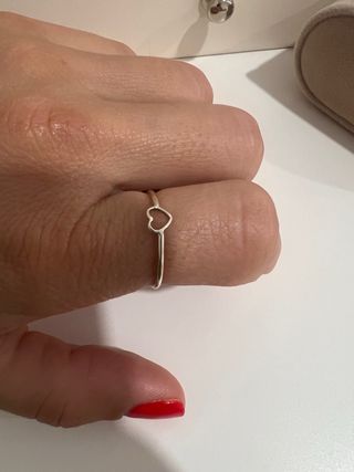 Anillo Tous Corazón Plata