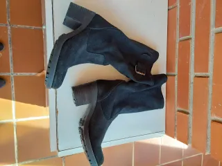 Botas de ante negras mujer