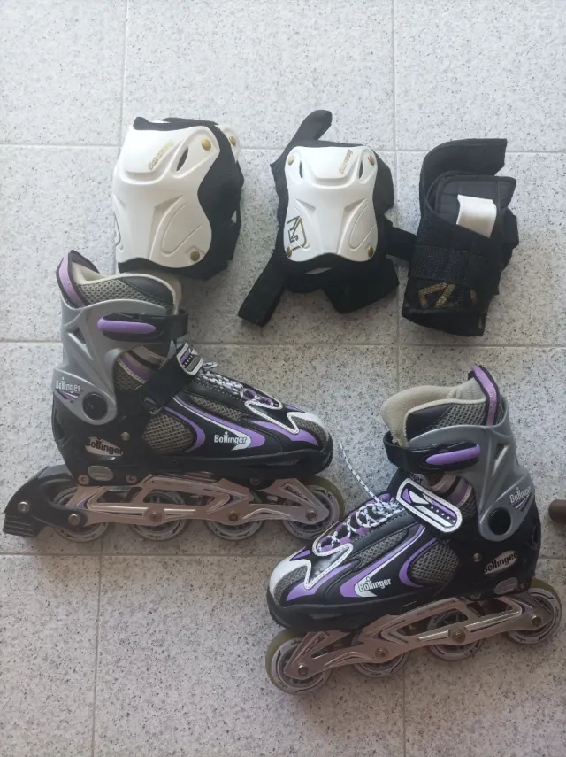 Patines extensibles con protecciones