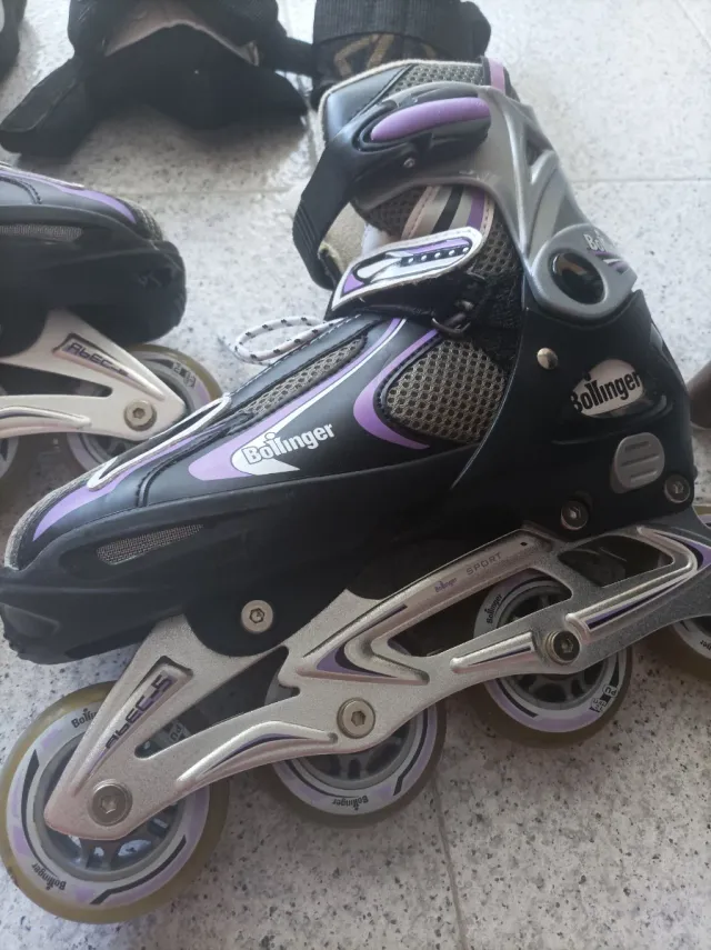 Patines extensibles con protecciones