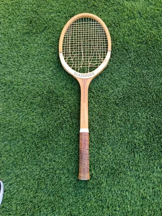 Raqueta Tenis Madera Slazenger