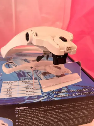 Gafas lupa pestañas