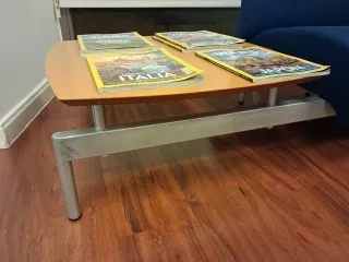 Conjunto de sofás de oficina azul