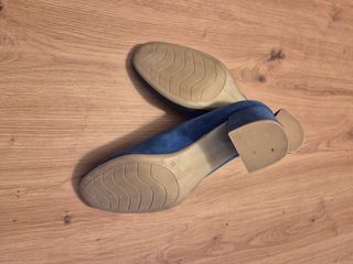 Zapatos salón ante azul Nature 39
