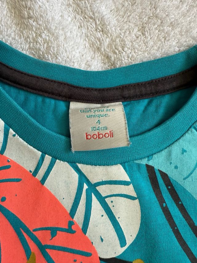 Conjunto Boboli niño camiseta y pantalón