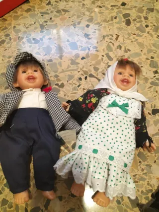 Pareja Muñecos Chulapos Madrileños