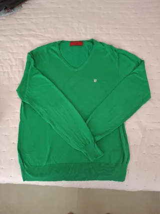 Jersey CH Talla S Verde Hombre