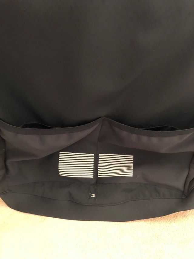 Chaqueta Ciclismo Btwin Naranja/Negra